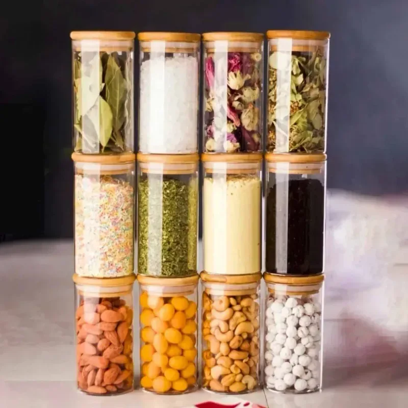320ml Round Glass Airtight Jar (Single) 01106