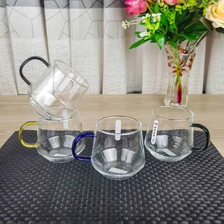 2pcs Borosilicate 400ml Tea Coffee Mug GPB57