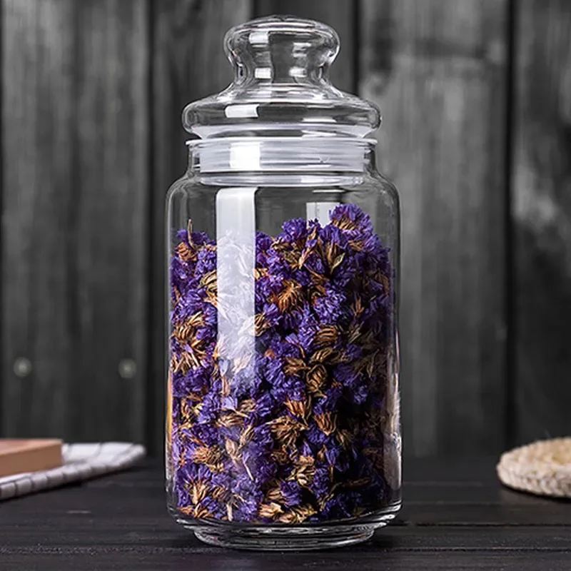 1pcs 500ml Ocean Crystal Airtight Glass jar 01225