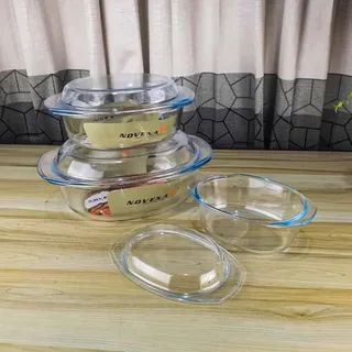 Novena Oval Serving Dish With Lid 9163 01461