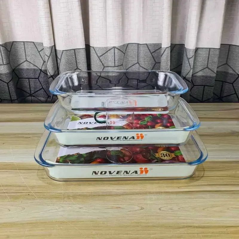 Novena 3pcs Rectangular Dish 8078-3 01467