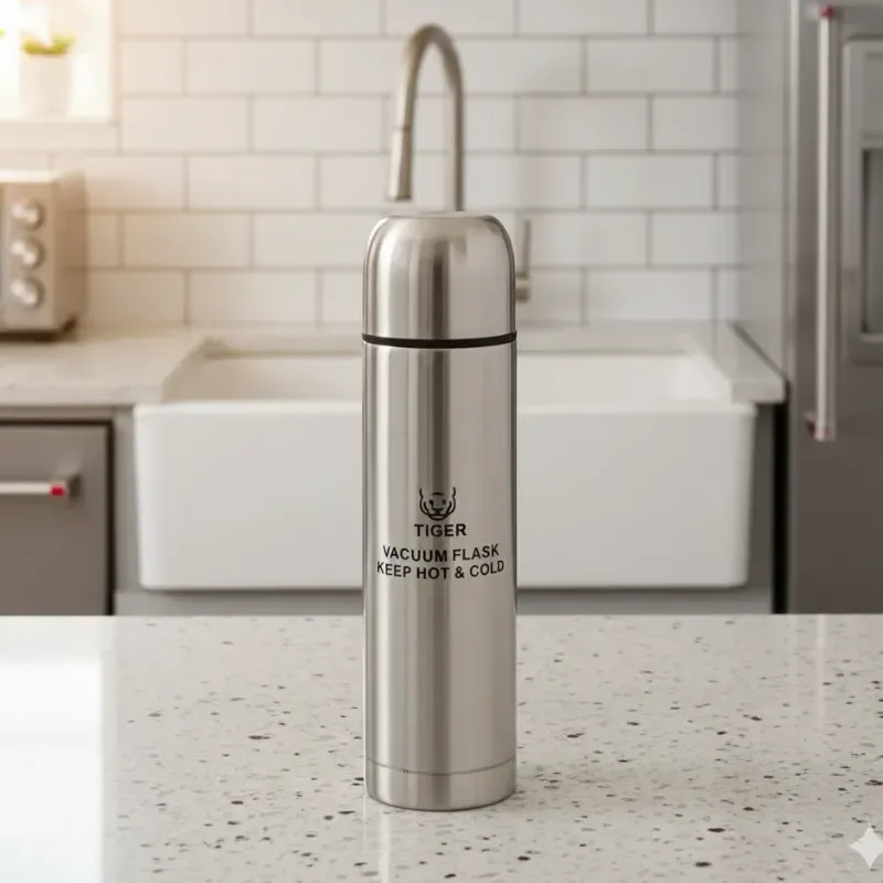 Stainless steel (TIGER) tea coffee flask 00002