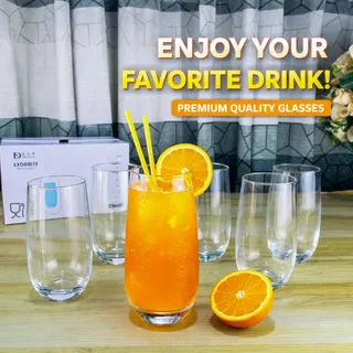 510ml 6 Pcs Transparent Glass 01496