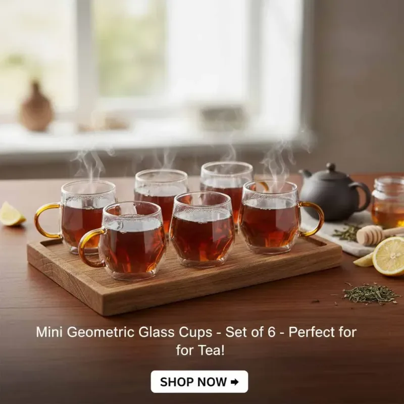 Diamond Cut Mini Cup Set 01548