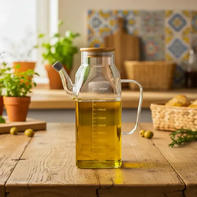 1000ml Square Oilpot 01574