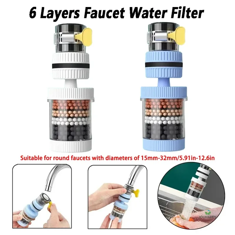 6 Layers Faucet Water Filter 01585