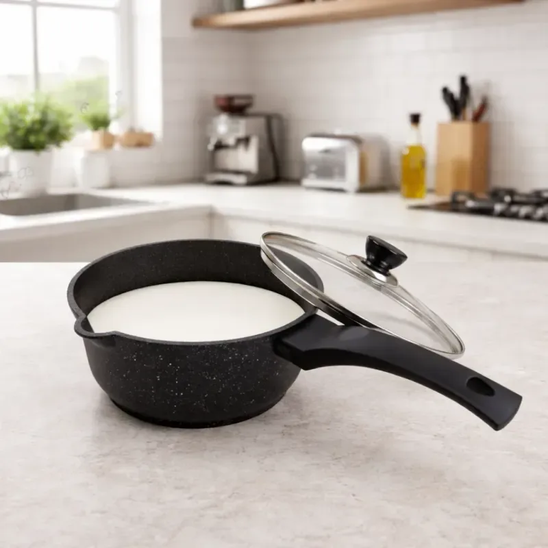 BD-Kor Marble Coated Milkpan 18cm 01604