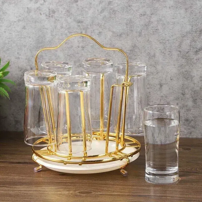 Glass Stand with Tray 01610