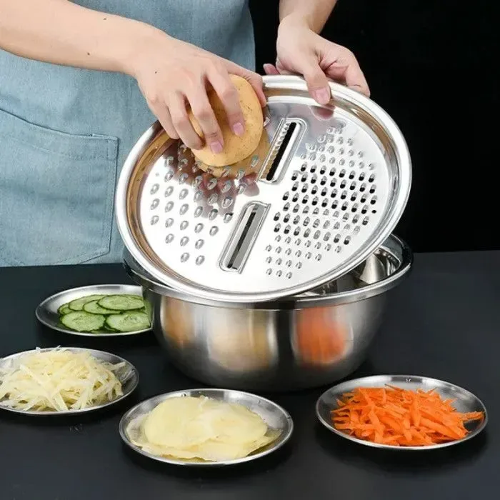 Multifunctional Stainless Steel Vegetable Cutter 01619