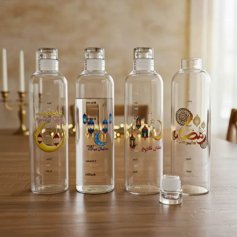 500ml Time Manage Bottle Ramadan Karem 01625