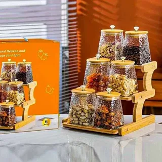 6pcs Ice Jar With Stand 01623