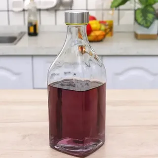 1 Liter Glass Water Bottle 00077