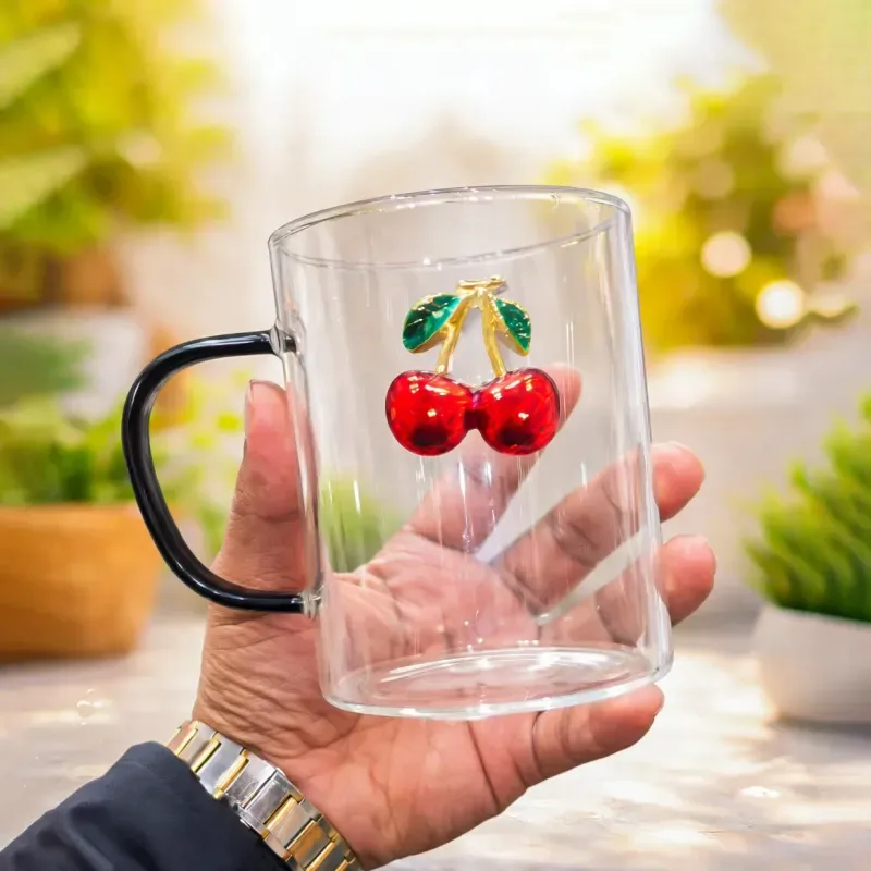 Cherry Charm Juice Mug 01641