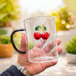 Cherry Charm Juice Mug 01641