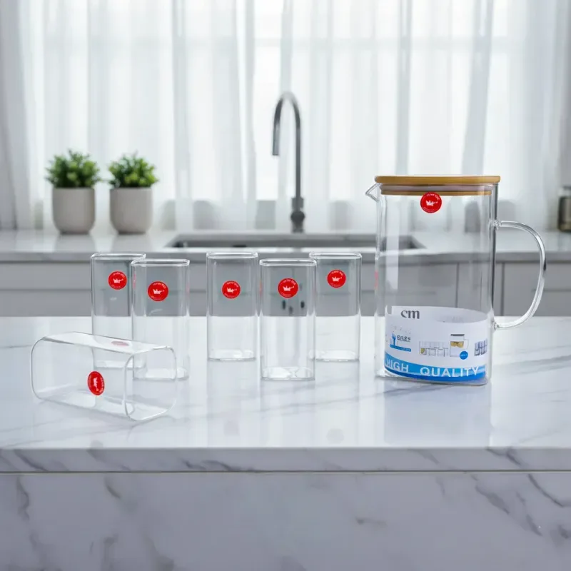 7pcs Square Jug Set 01667