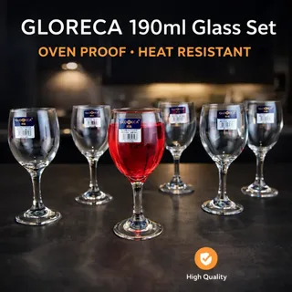 GLORECA 190ml Juice Glass Set 01546