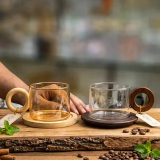Coffee Mug With Tray 01709