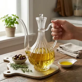 Glass Oilpot 01710 - Staip
