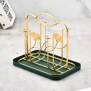 6 Hook metal Glass stand flower AH 00089