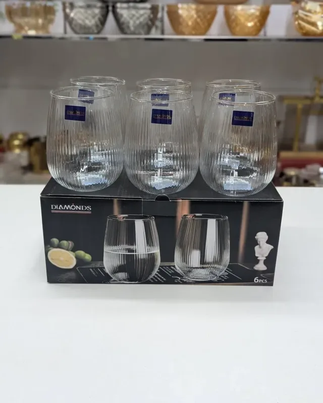 535ml Step Design Glass Set 01746
