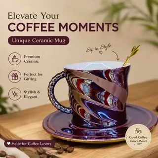 Ceramic Coffee Mug 01755