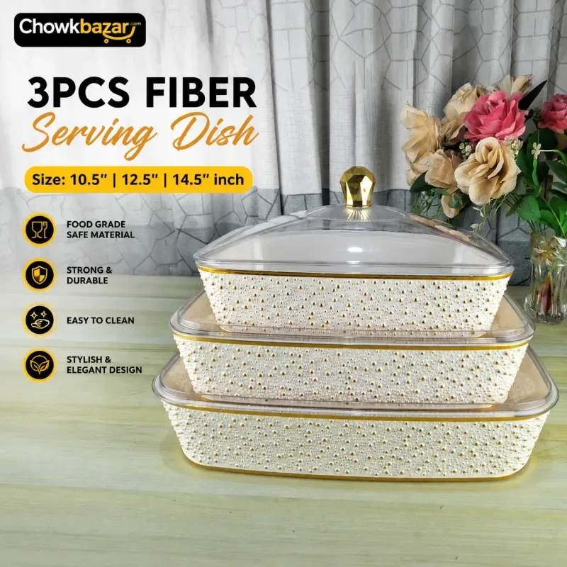 Fiber Serving Dish D2 01720