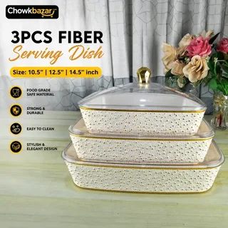 Fiber Serving Dish D2 01720