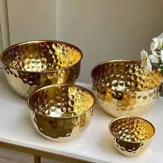 5pcs Hammer Golden Bowl Set 01822