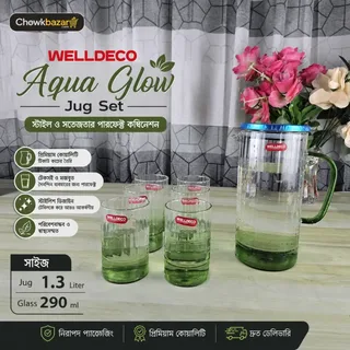 Green Glow Jug Set (WPJ18) 01827