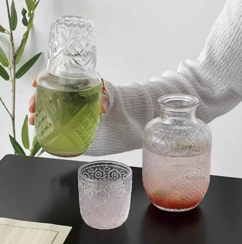 Carafe Water Bottle with Glass Set 01859