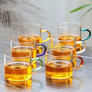6 Pcs Multi Color Mini Cup Set 00724