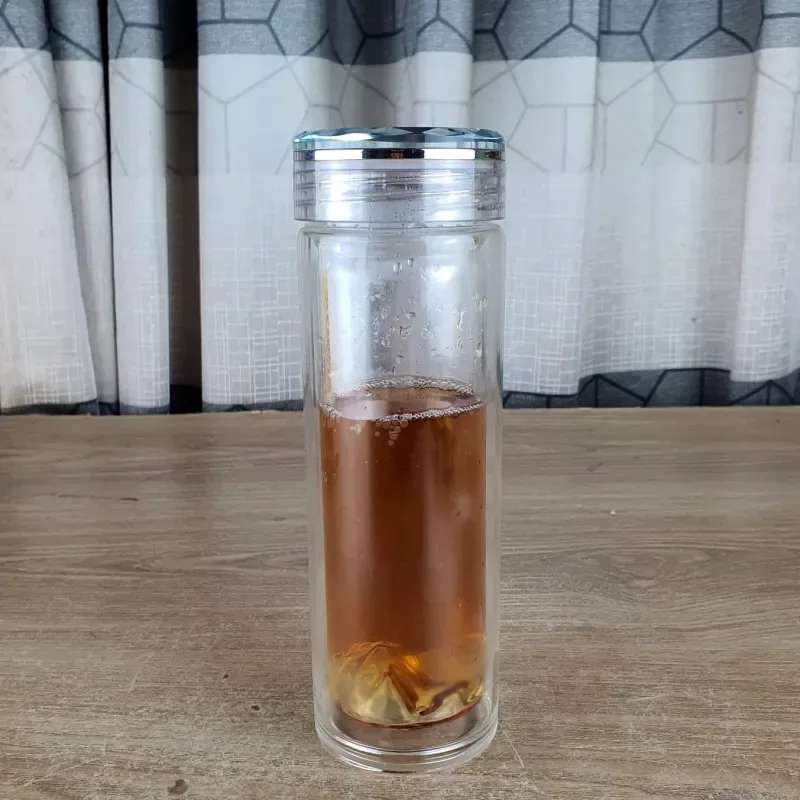Borosilicate Flask with Mirror Lid 00533