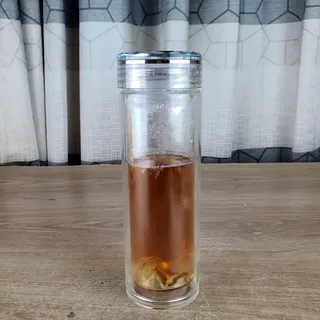 Borosilicate Flask with Mirror Lid 00533