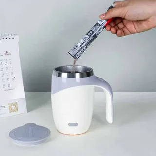 Self Stirring Magnetic Coffee Mug 01211