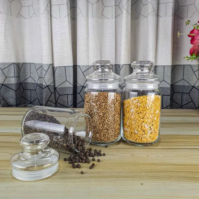 3pcs 750ml Ocean Crystal Airtight Glass jar 01225