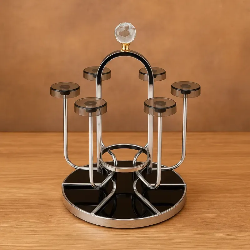 Rotatable Glass Stand 01236