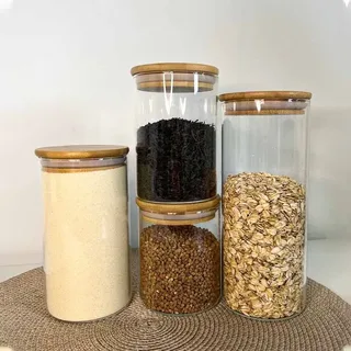 Big Size Round Airtight Jar 01043