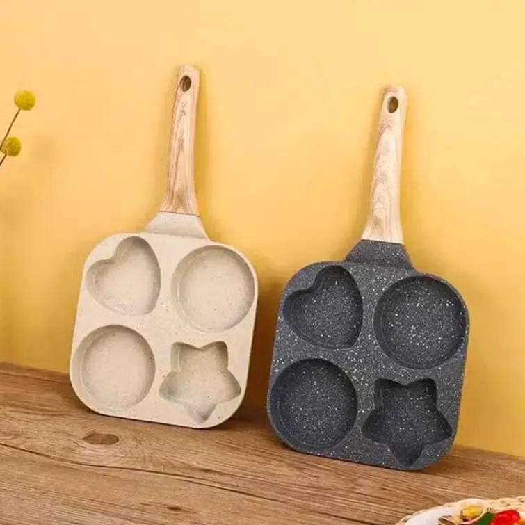 Star & Love Shape Egg Pan 01291