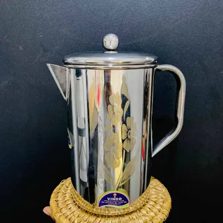 3 Liter Flower Design Stainless Steel Jug 00932