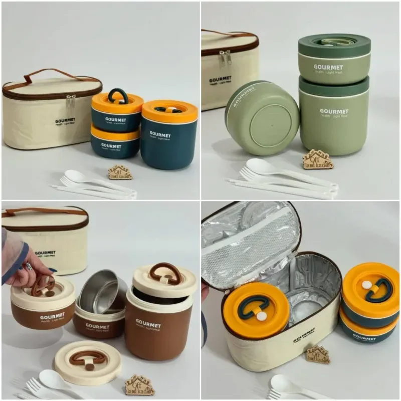 3pcs Lunch Box (GOURMET) 01310
