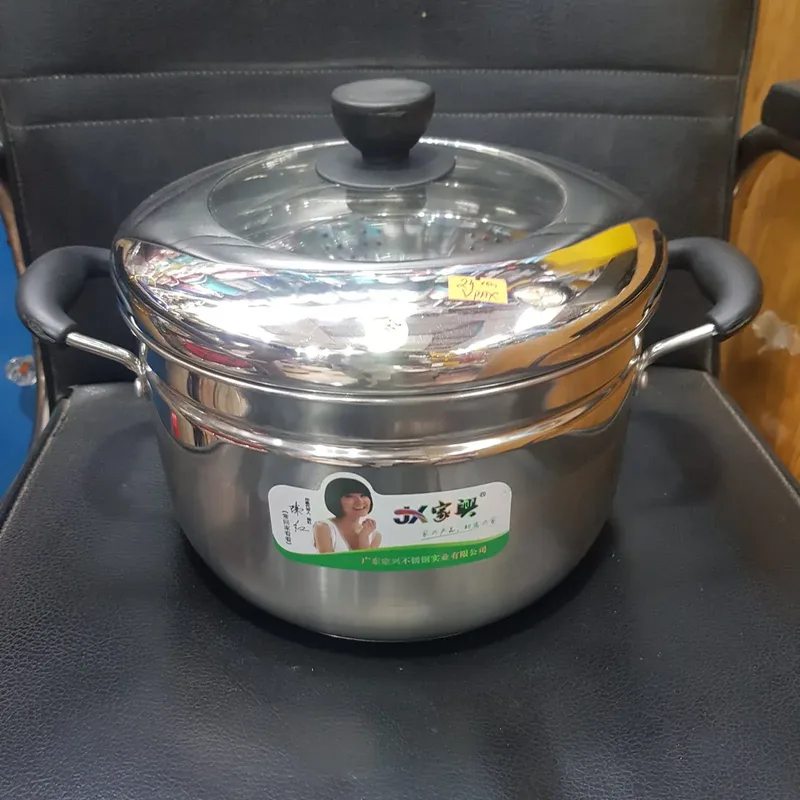 Stainless steel steamer HR 01367