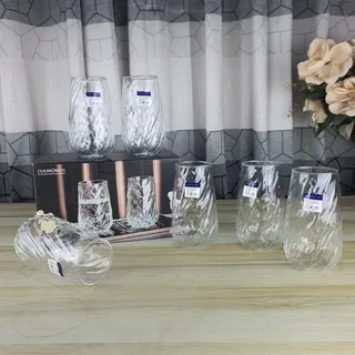 635ml Step(ice) Design Glass Set 01384