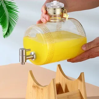 Borosicate Glass 3 Liter Juice Dispanser 00701