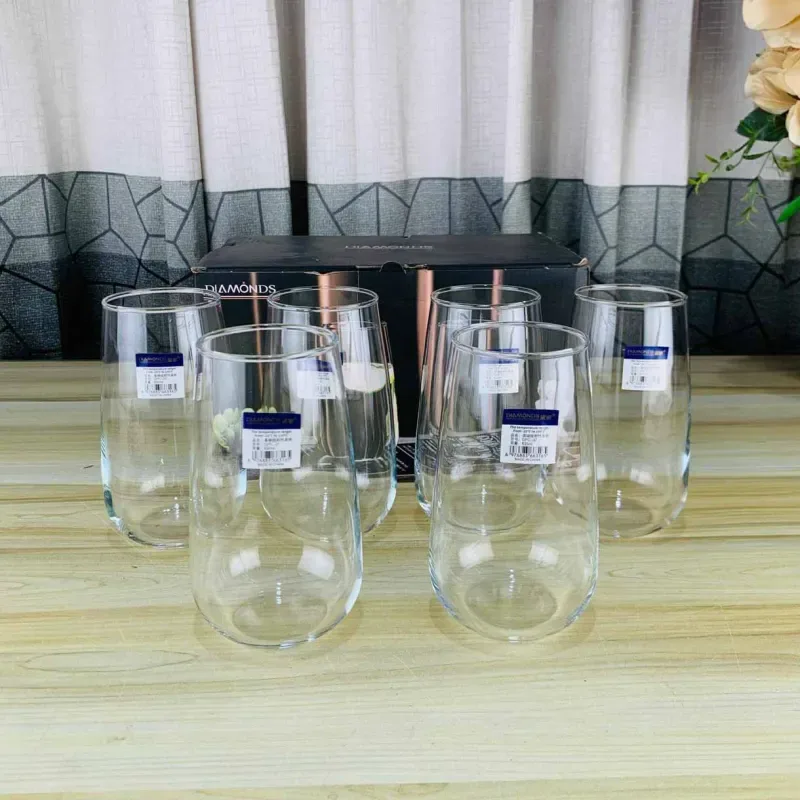 635ml Glass Set Plain 01383