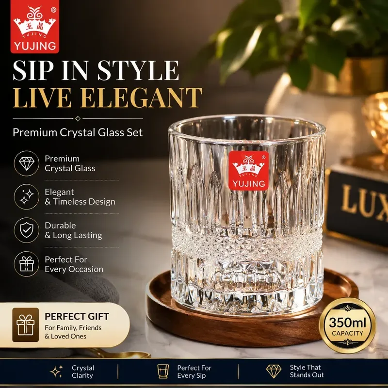 350ml Short Glass Set 01425