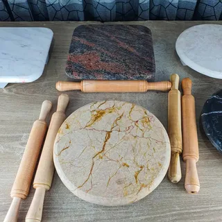 Marble Stone Ruti Roller With Belan 00837