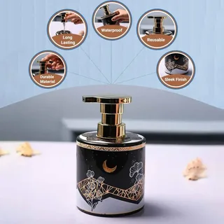 Ceramic Soap Dispenser Moon 00851