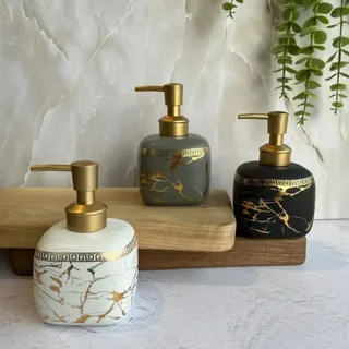 Ceramic Soap Dispenser Thunder Design 00851
