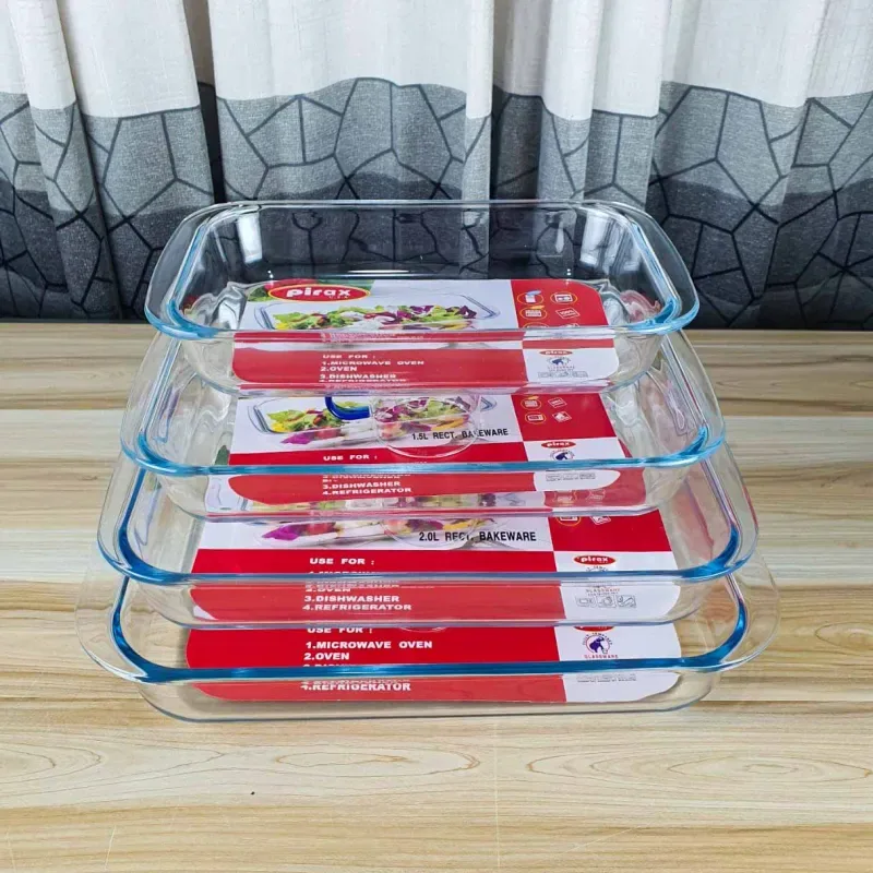 4pcs Oven Proof Rectangular Serving Dish 01368