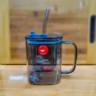 490ml Borosilicate Square Juice Pot Black 00860